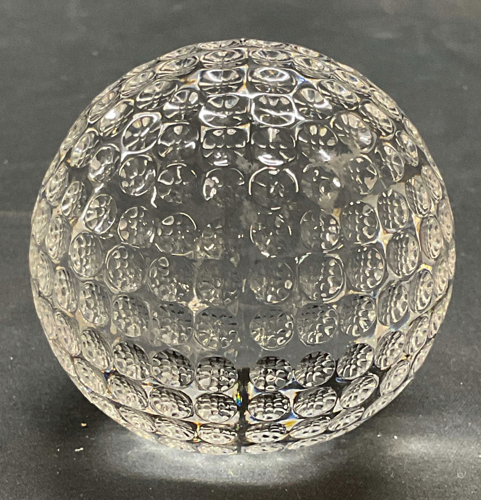 Waterford Crystal Golf ball Paperweight (1 of 6)