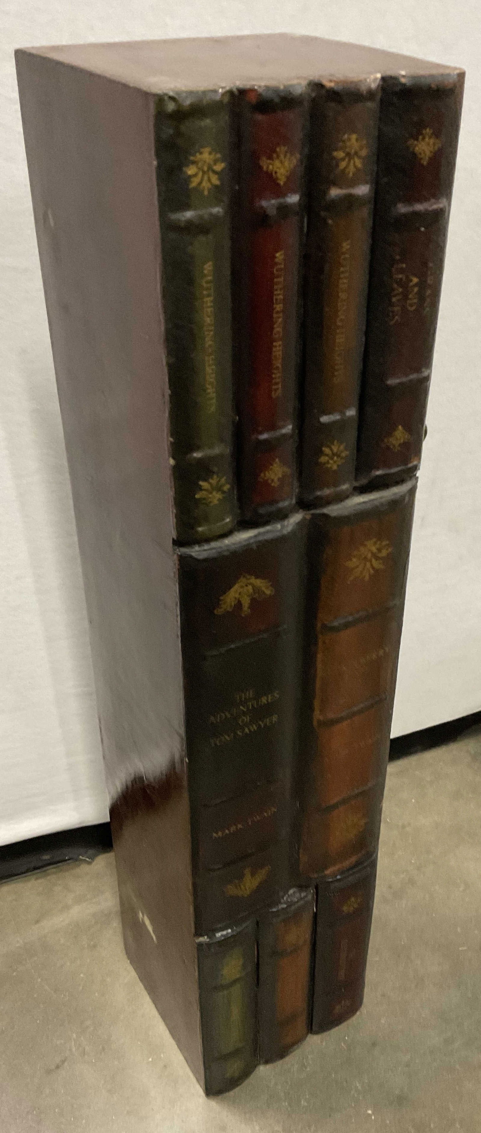 Faux Book Two Door Storage Box / CD Cabinet 30in (1 of 12)