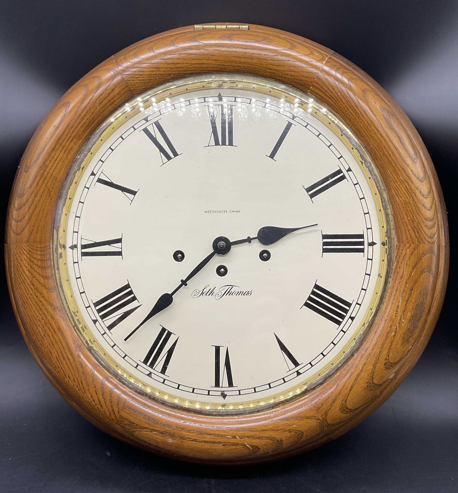 SETH THOMAS WESTMINSTER CHIME Wall Clock Germany (1 of 8)