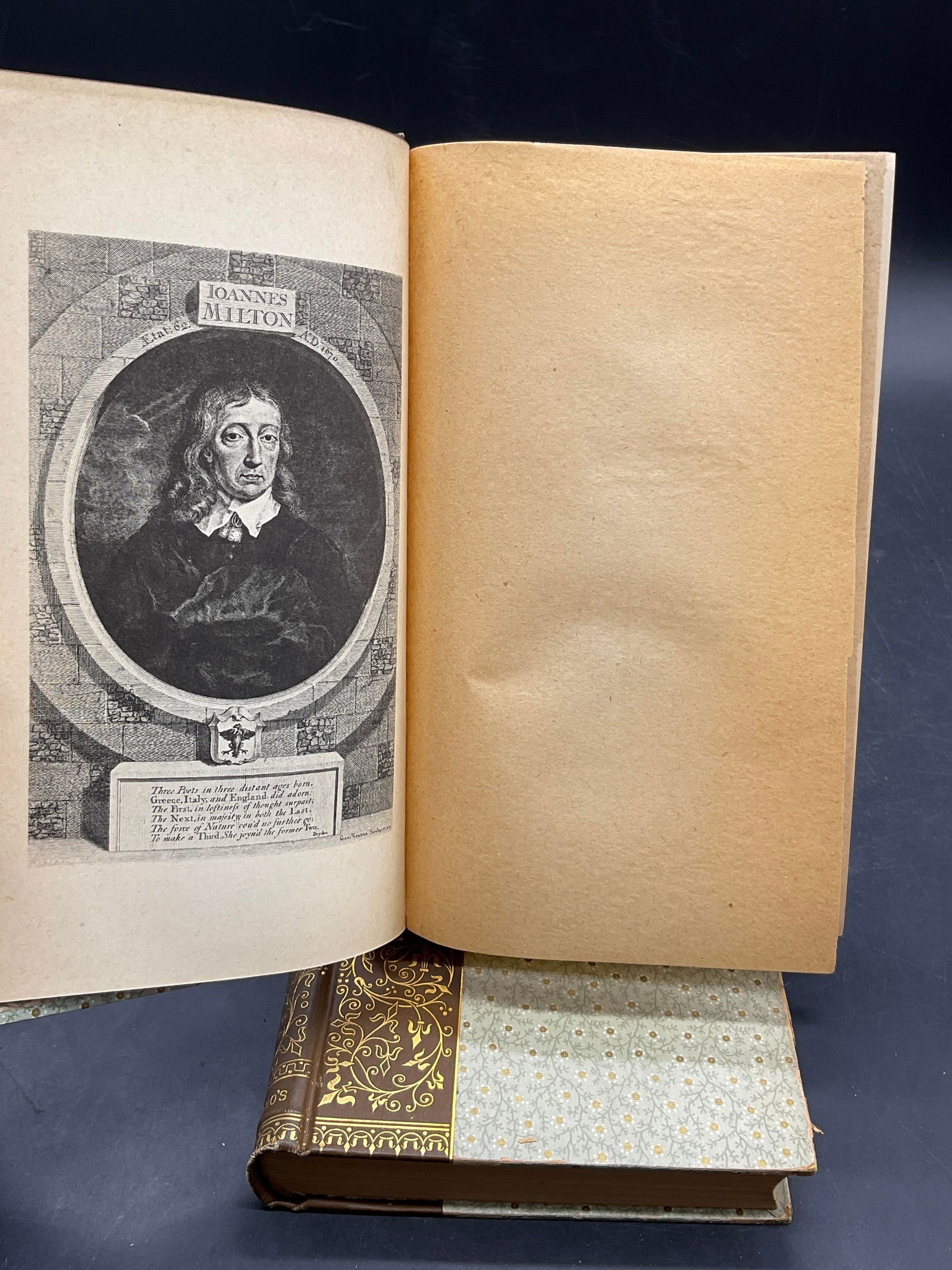 THE POETICAL WORKS OF JOHN MILTON Vol 1&2 (1 of 12)