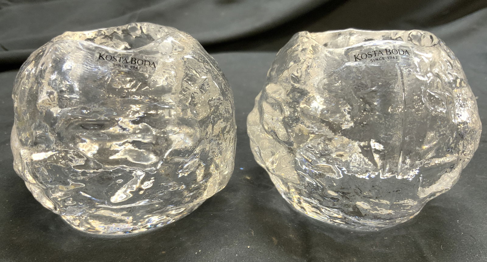 KOSTA BODA Pr Iceberg Votives Candle Holders (1 of 8)