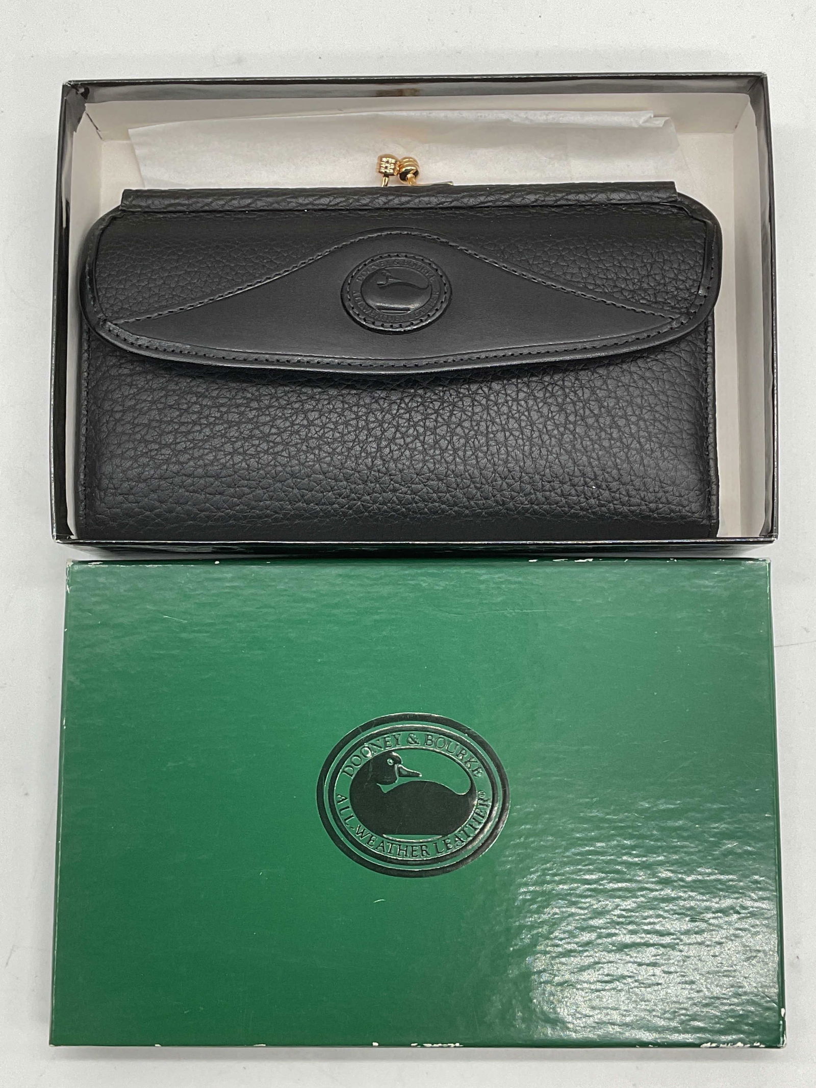 Dooney & Bourke Black Leather Wallet NIB (1 of 7)