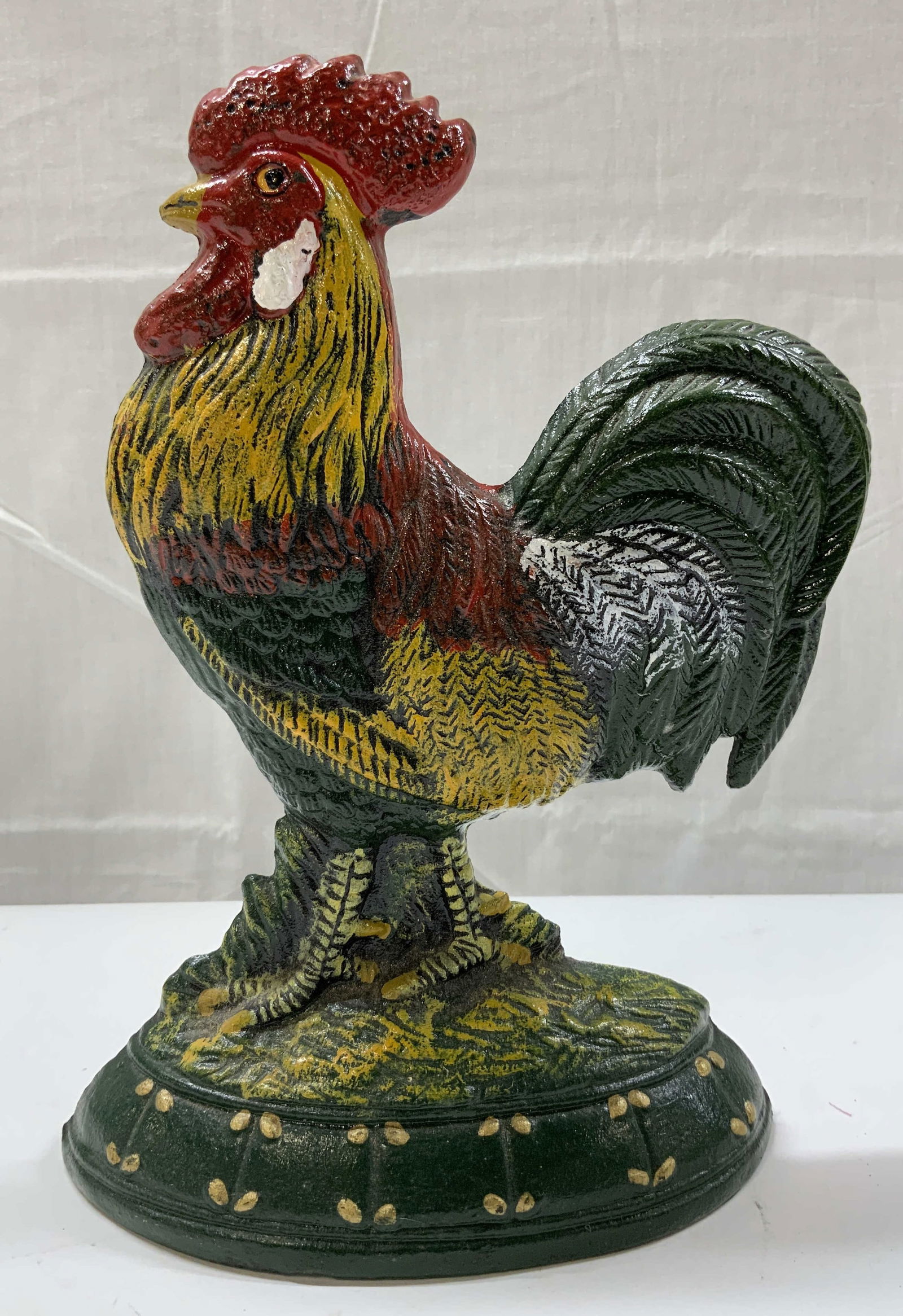 Cast Iron Rooster Doorstop (1 of 7)
