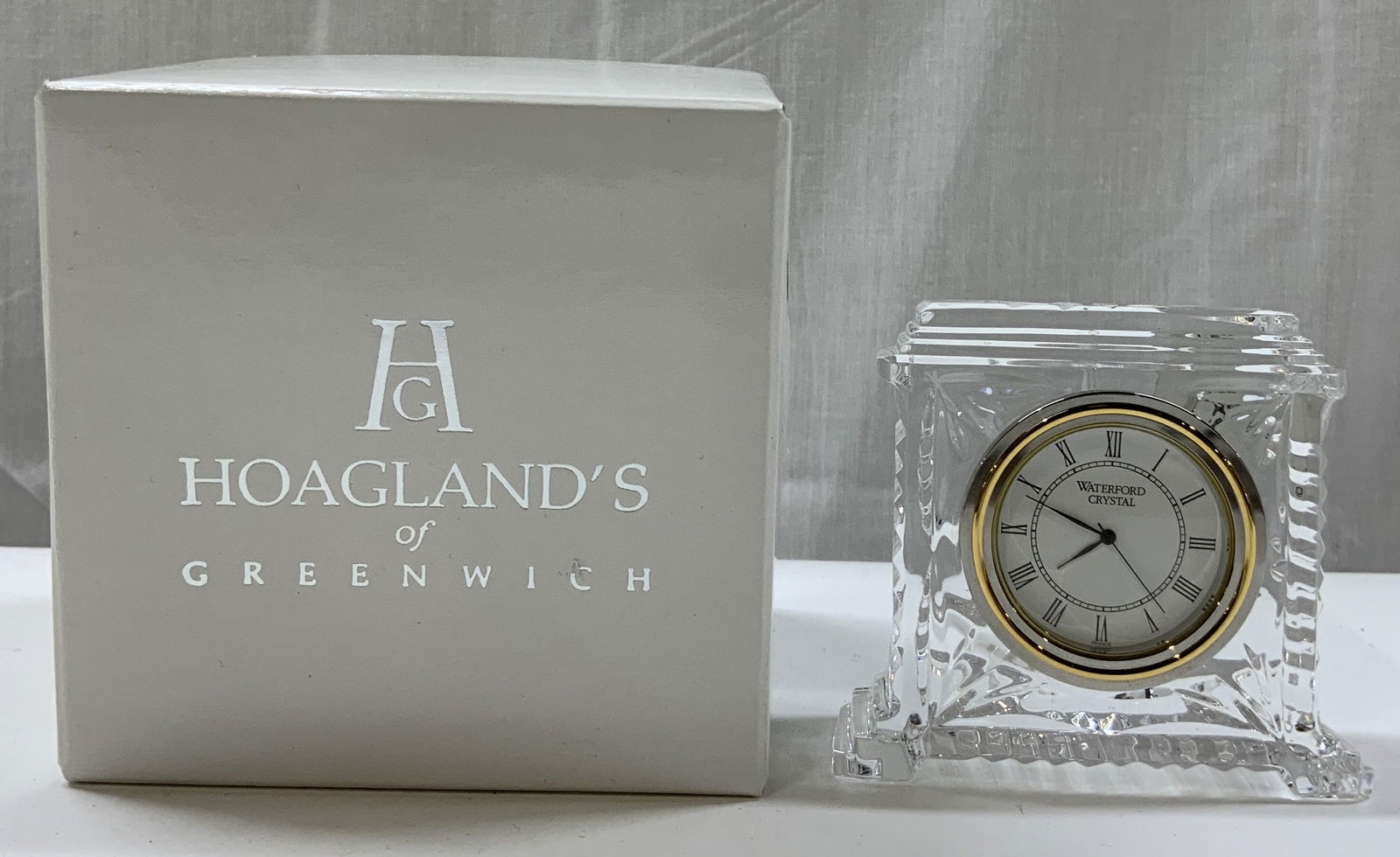Waterford Crystal Clock IRELAND NIB (1 of 9)