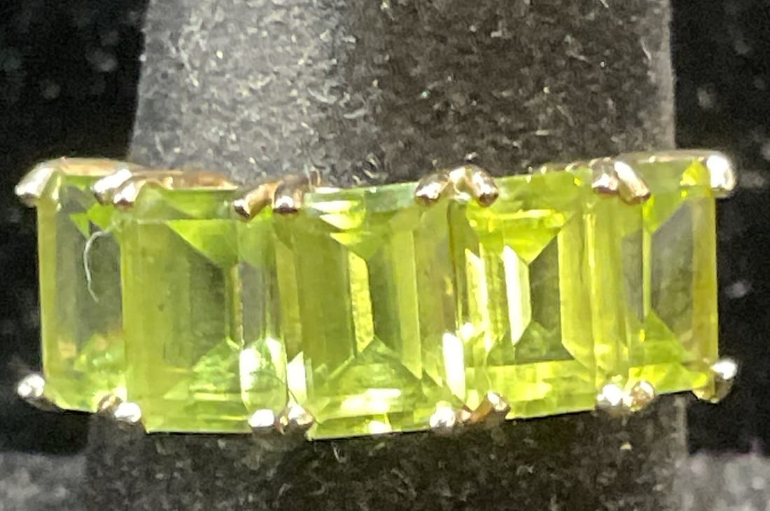 Samuel Aaron 10k Gold Semiprecious Ring (1 of 6)