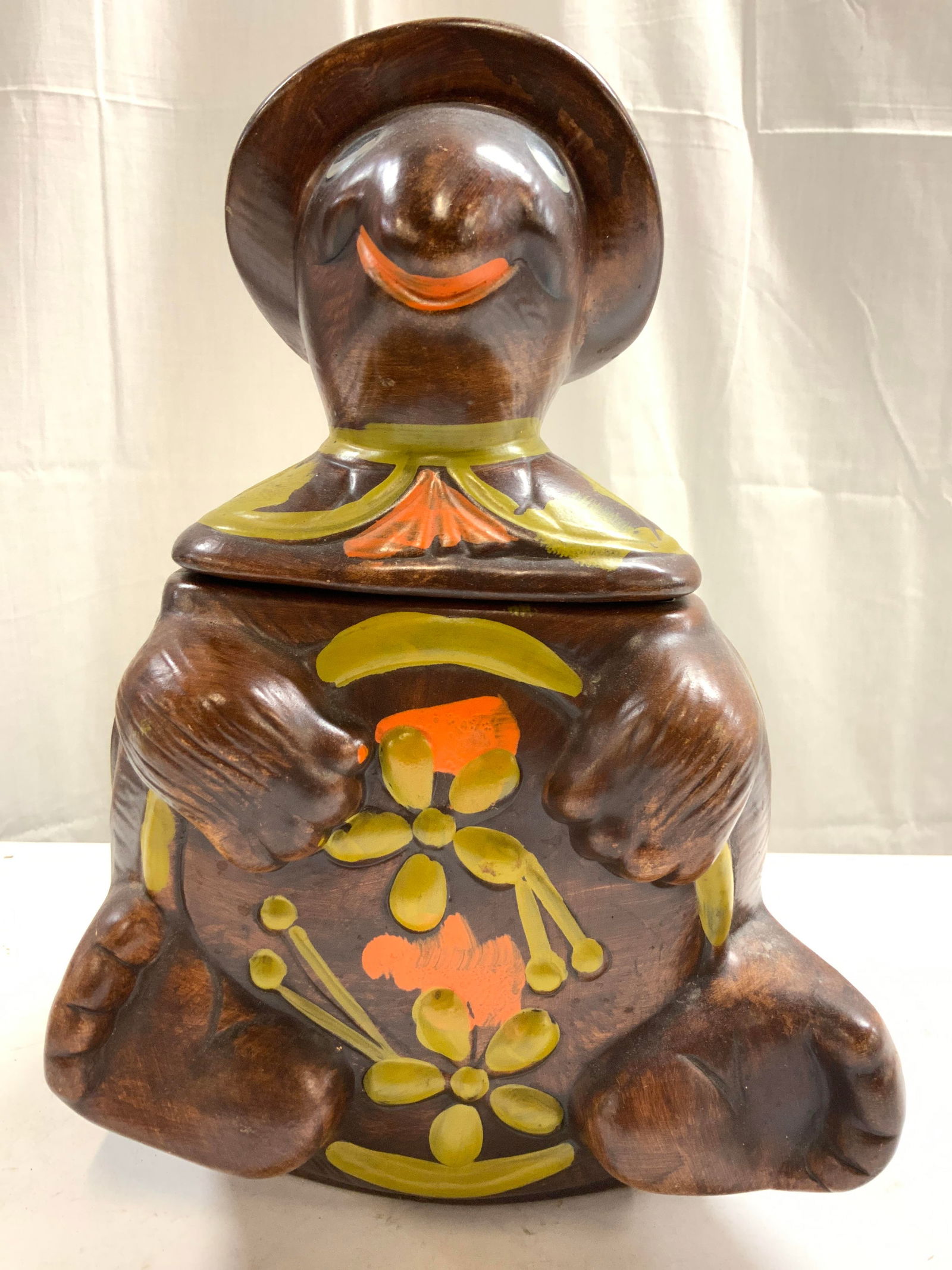 California Originals Happy Hippy Turtle Cookie Jar (1 of 8)