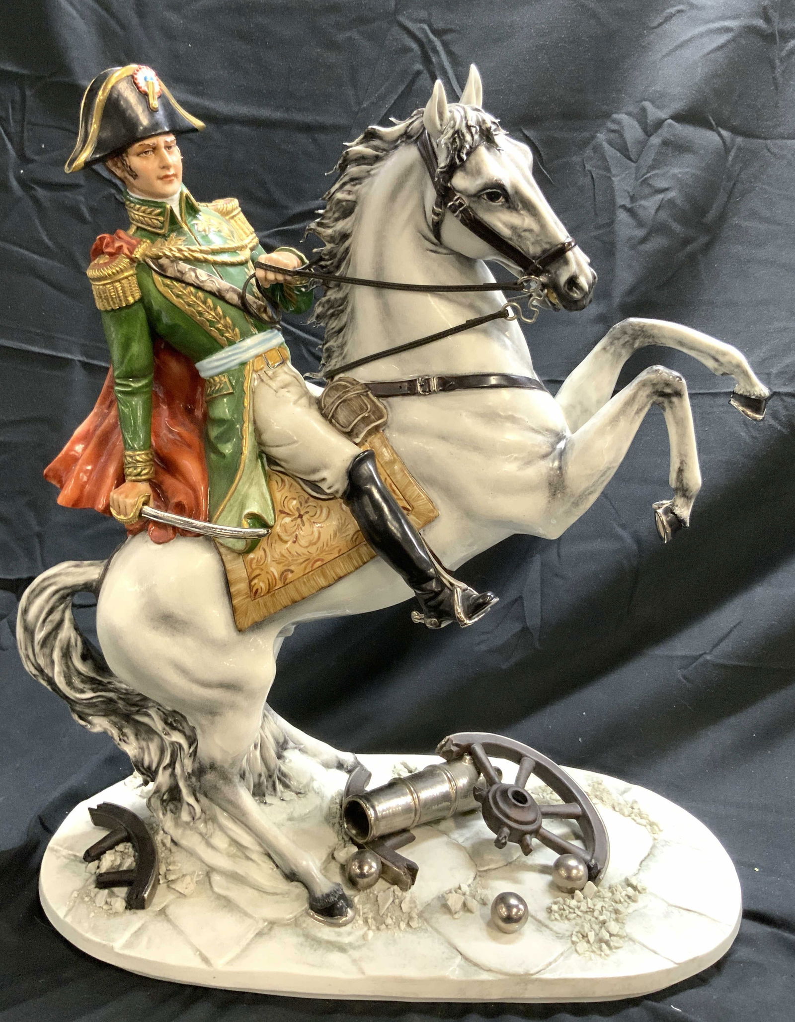 CAPODIMONTE MODELLO DEPOSITATO Napoleon Sclpt 18in (1 of 10)