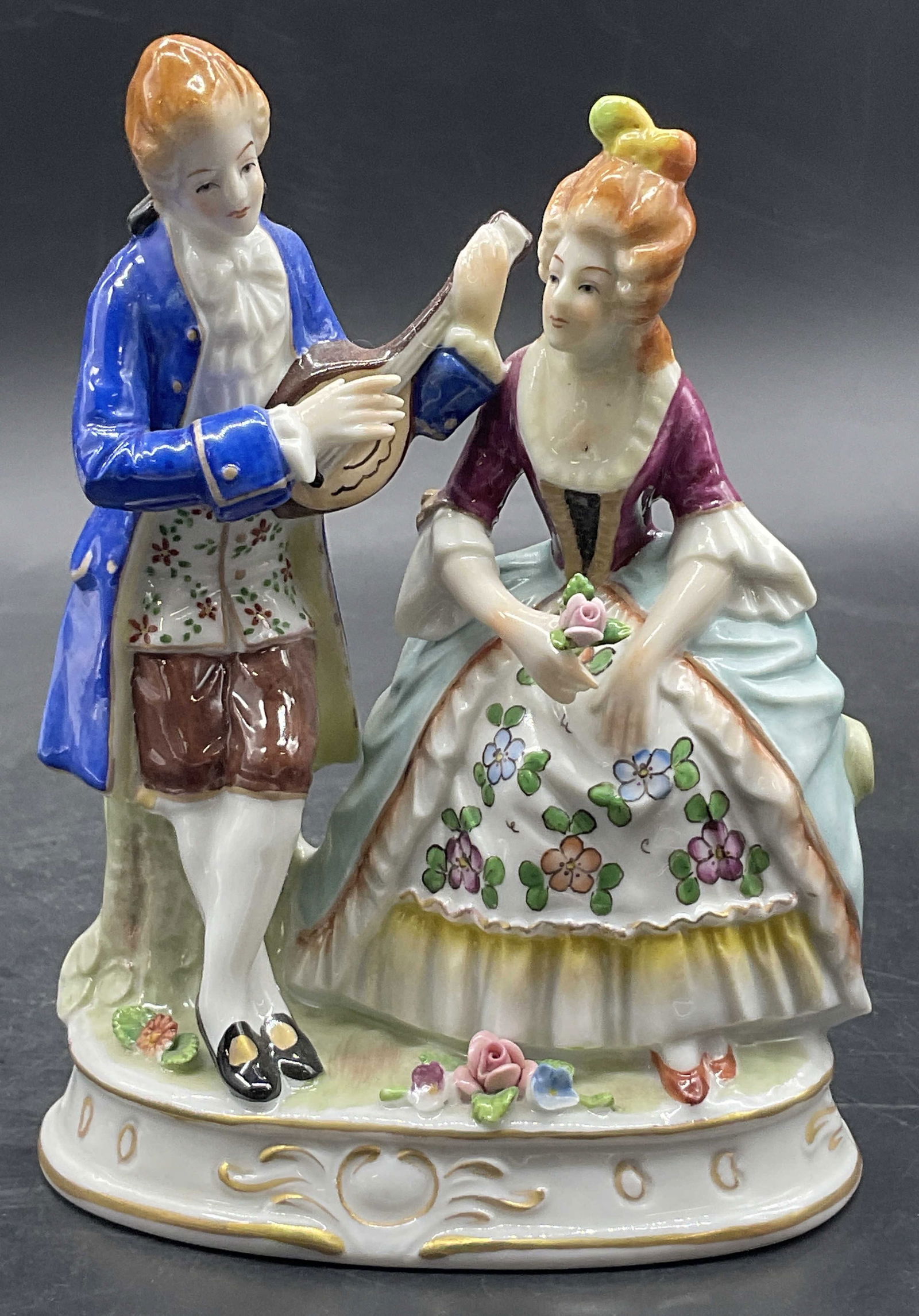 SITZENDORF German Porcelain Couple Figural (1 of 8)