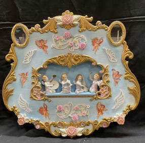 Signed Ellie Haggerty Angels Carousel Panel