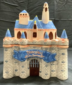 NESTLE DISNEYLAND Porcelain Castle Cookie Jar