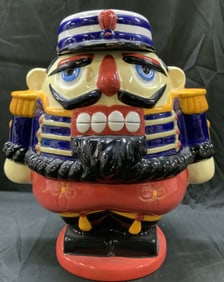 The Bombay Co Nutcracker Ceramic Cookie Jar