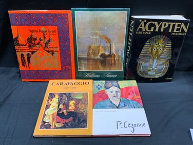 Group Lot Vintage Art Books 1970s-1980s