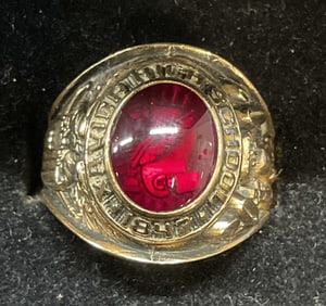 Herff Jones 2002 14K Gold Class Ring
