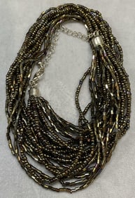 Premier Designs Metallic Seed Bead Necklace