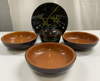 Lot 5 Vtg JAYDON Thermo Bowls & More