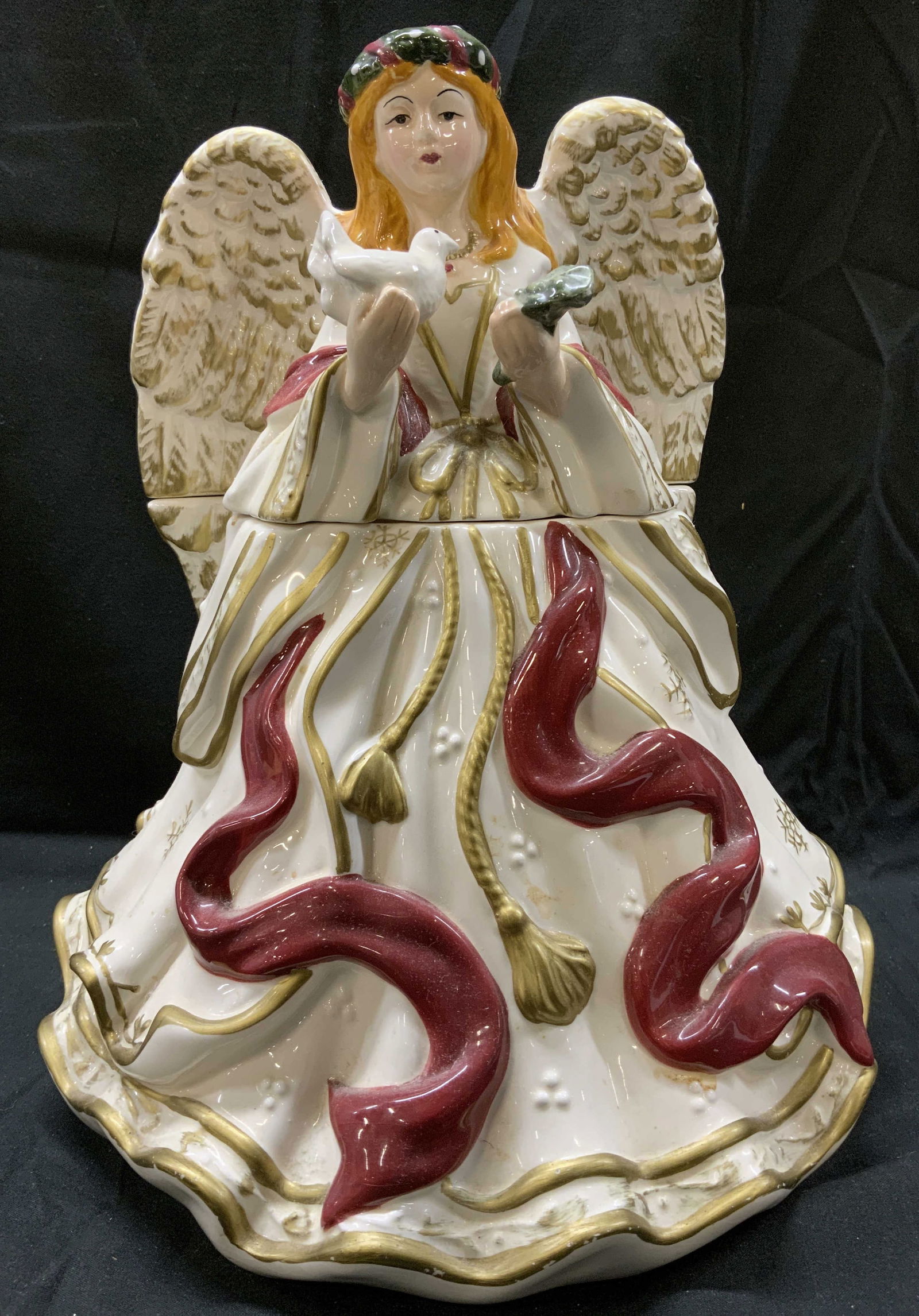 JCPENNEY Home Collection Angel Ceramic Cookie Jar (1 of 9)