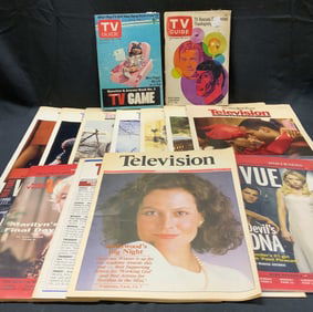 Group Lot Vintage Television Guides 1989+