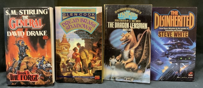 Lot 4 Vintage Fantasy Novels 1980-1990s