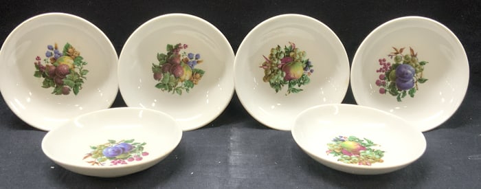 Naaman Set 6 Porcelain Dishes, Israel W Box