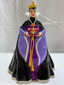 TREASURECRAFT Disney Evil Queen Ceramic Cookie Jar