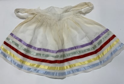 Vintage Shear Striped Waist Apron
