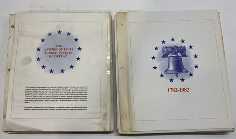 36 Americas Bicentennial Covers Stamps 1782-1982