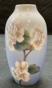 Royal Copenhagen Floral Porcelain Vase, Denmark