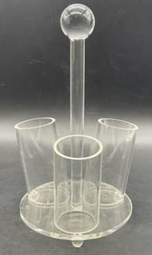 Acrylic Tabletop Footed Organizer