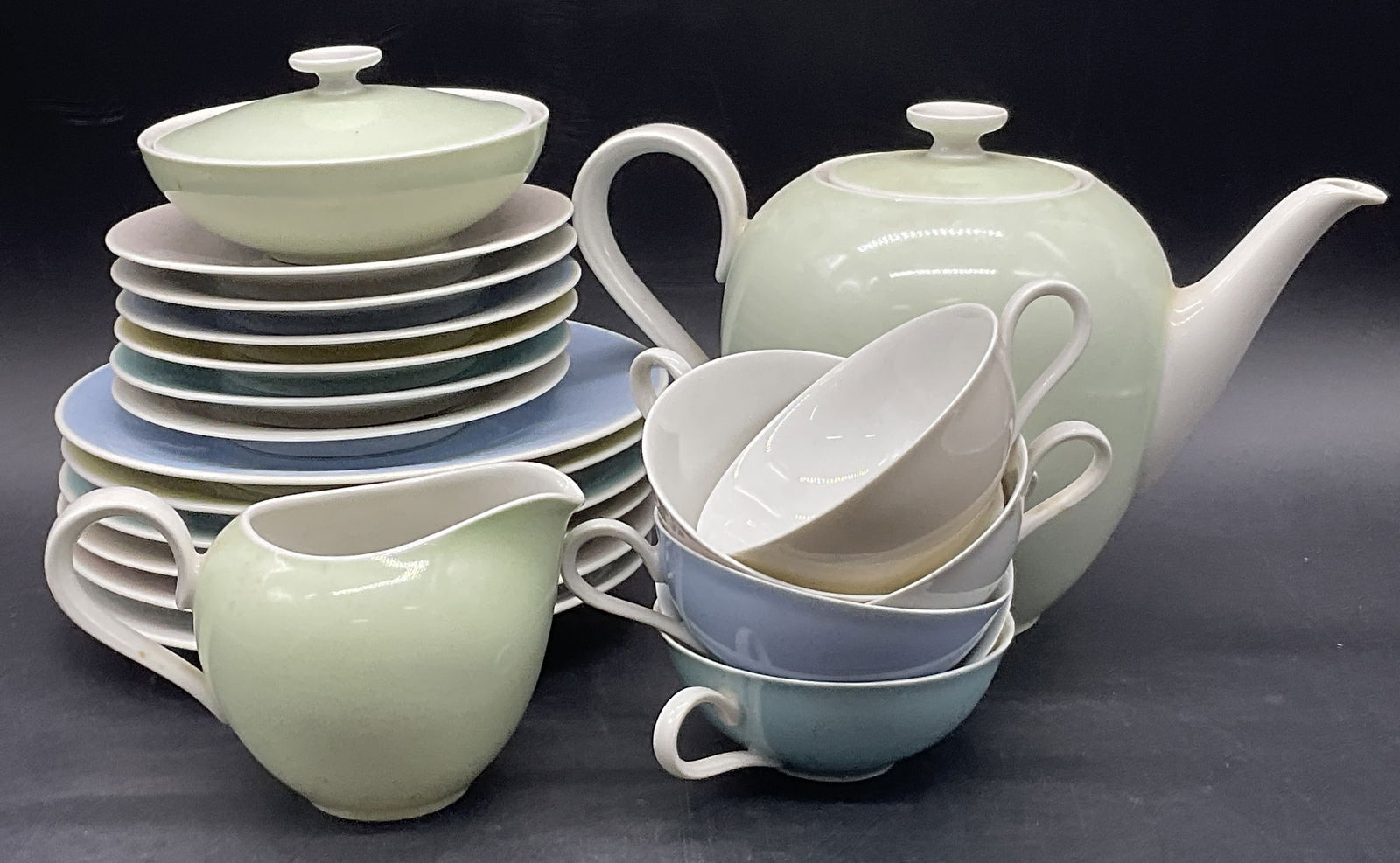 20 H&C SELB HEINRICH Porc Dinnerware Bavaria Grmny (1 of 6)