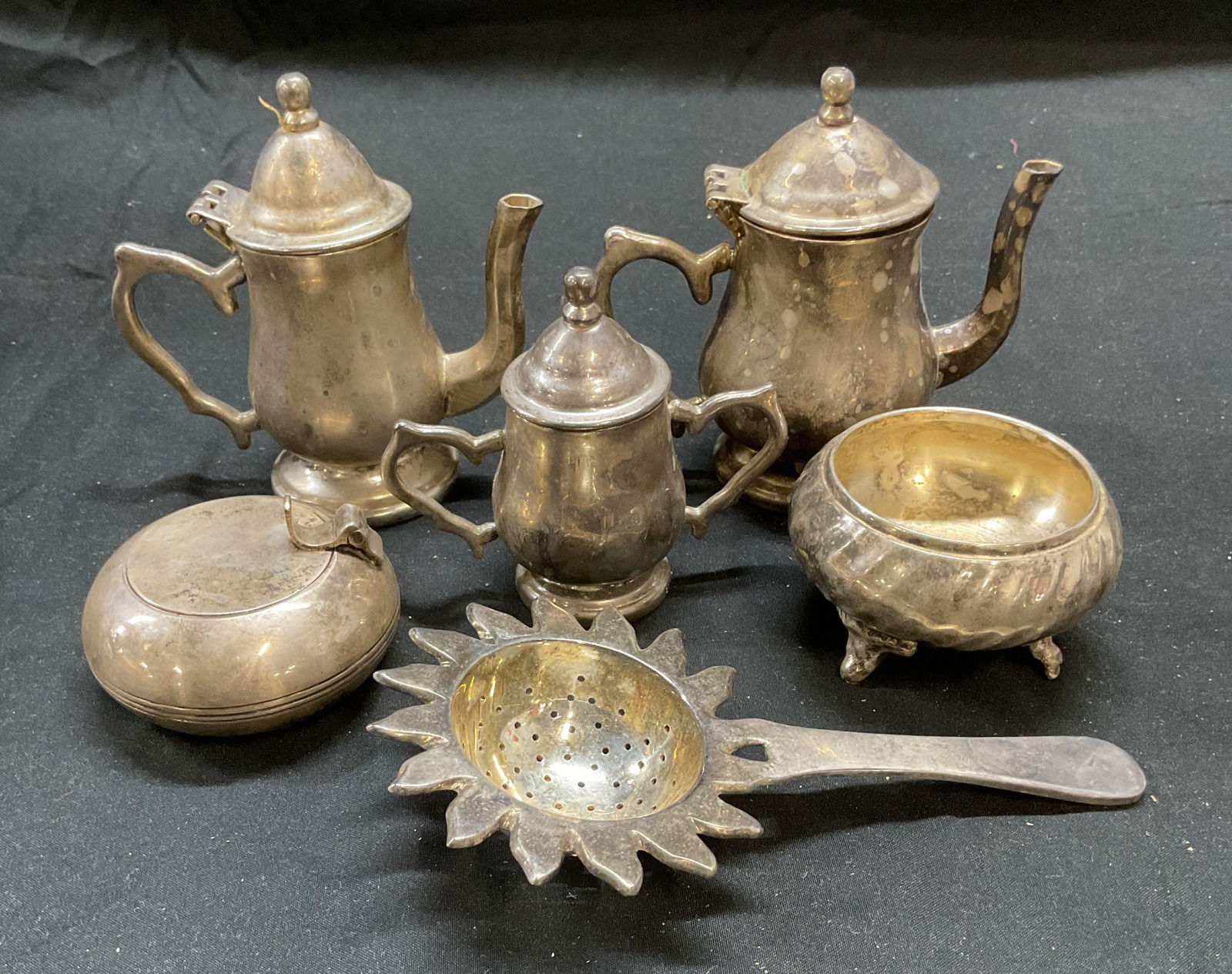 Group Lot GODINGER & More Silver Pl Tableware (1 of 9)
