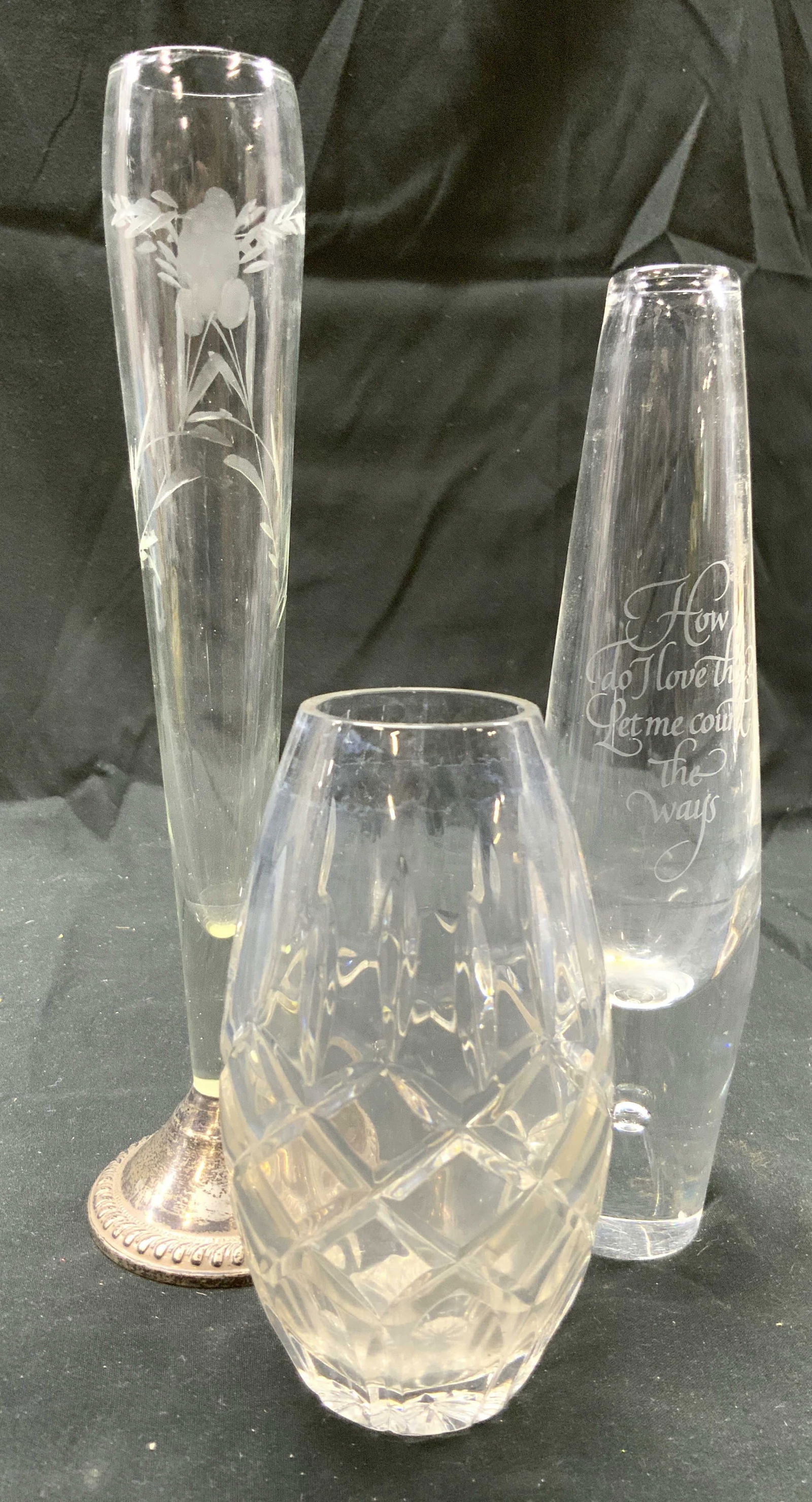 Lot 3 Vases, Duchin Crt Sterling Silver & More (1 of 7)