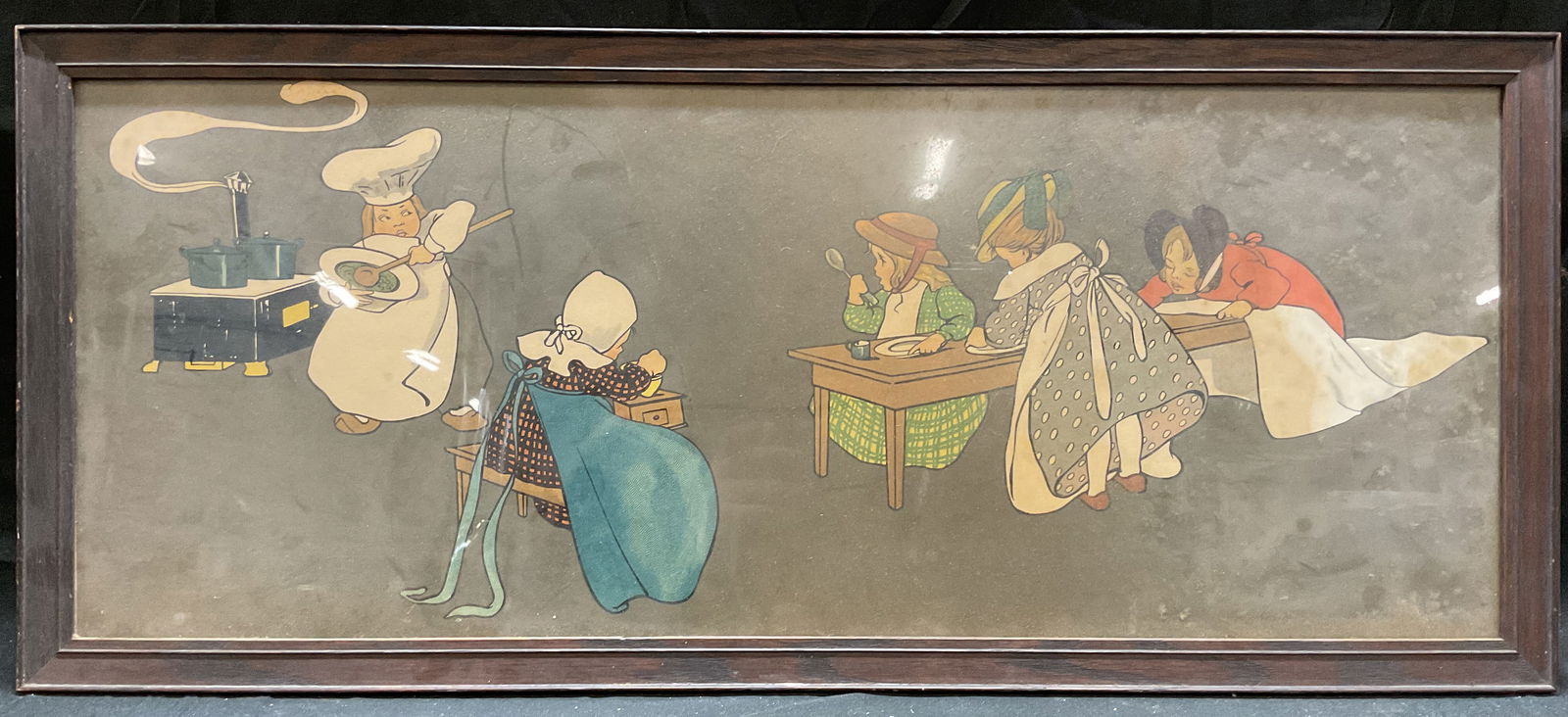 Framed Children Playing Fine Art Print (1 of 6)