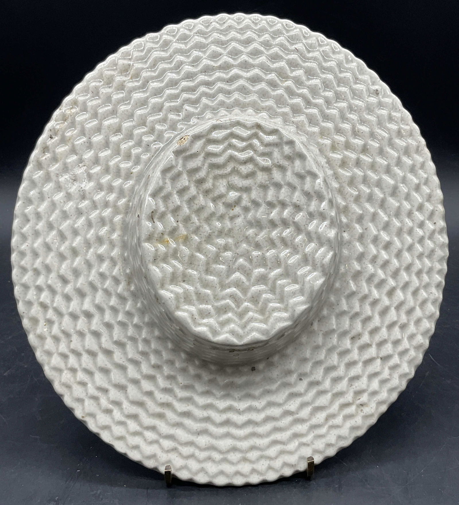 WALTER WILSON Pottery Hat Wall Pocket / Wall Vase (1 of 8)