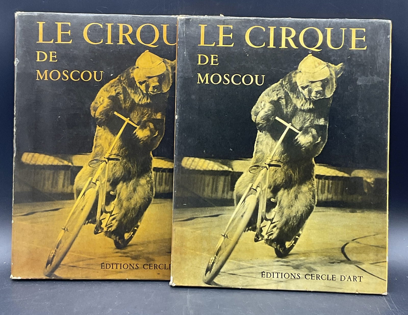Lot 2 LE CIRQUE DE MOSCOU 1956 Illustrated Books (1 of 11)
