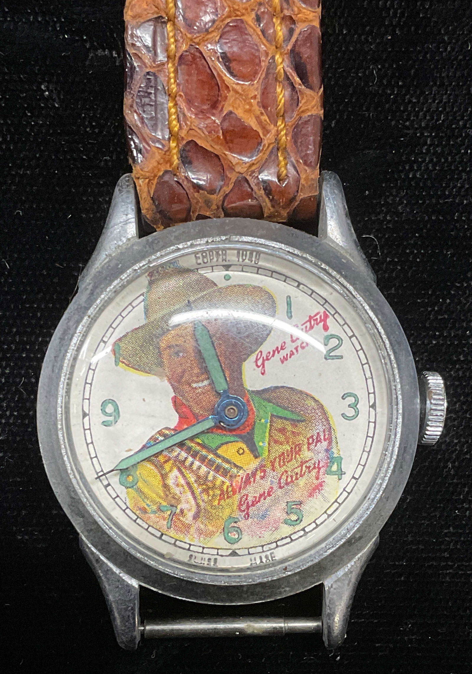 Vintage 1948 Gene Autry Watch Case (1 of 7)