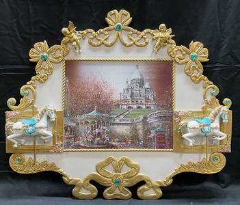Ellie Haggerty Carousel Horse Carousel Panel