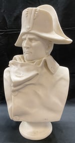 Tozai Marble Style Bust of Napoleon, 19.5in. Tall