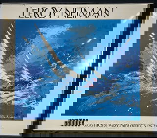 After Leroy Neiman Sail Boat Racing 1978 Litho