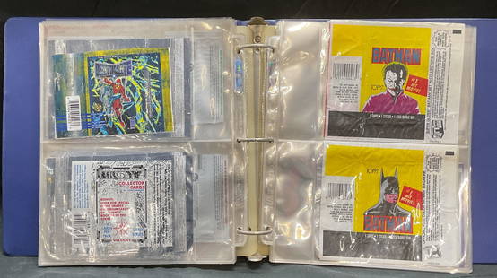 Large Group 50+ Collectible Trading Card Packaging: Large group lot of 50+ collectible trading card packages. Outer packaging only, no cards. Includes Playboy, Gentlemens Clubs, Erotica, Comic Books, DC, Marvel, Star Wars, Batman, Disney, and more. Siz