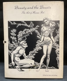 Hannes Bok Beauty&Beasts Illustr Erotica Book 1978