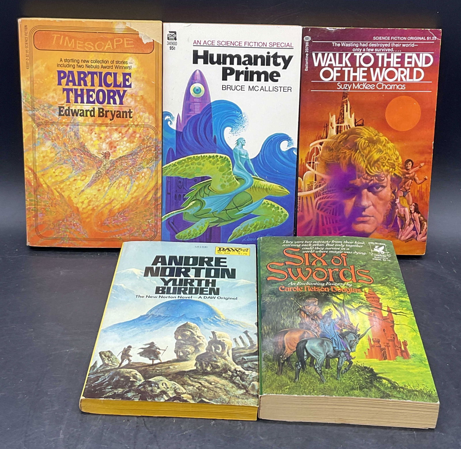 Lot 5 Vintage Science Fiction Fantasy Books, 1982+ (1 of 7)