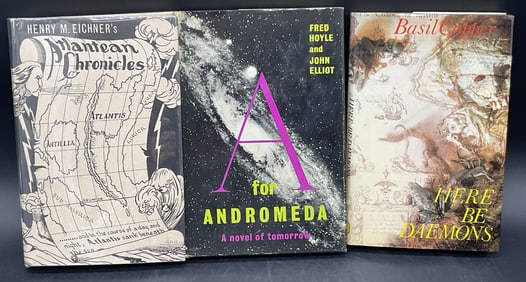 Lot 3 Vintage Sci Fi Fantasy Books, 1971 EICHNER+