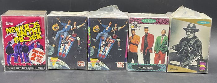 Grp Lot 50+ Collectible Trading Cards, New Kids +