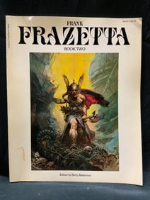 FRANK FRAZETTA by Betty Ballantine Illustr 1977
