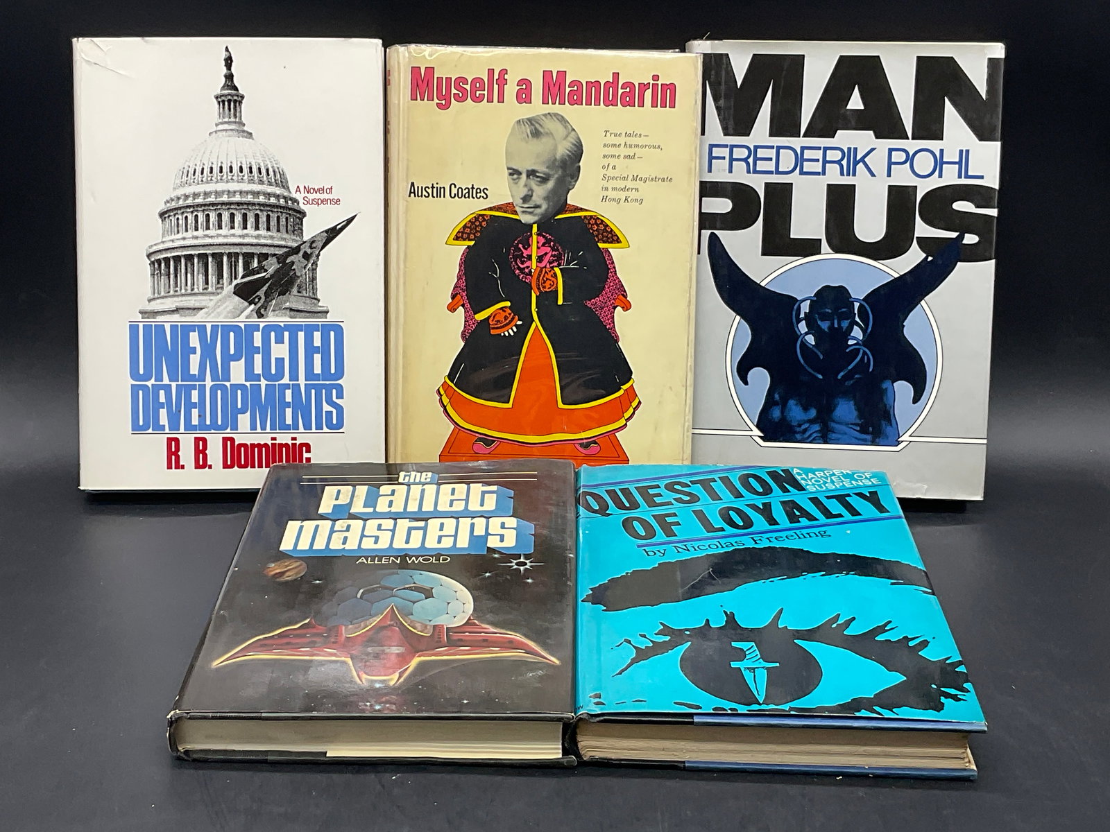 Lot 5 Vintage First Edition Hardcover Books, 1963+ (1 of 15)