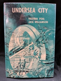 Undersea City Illustr. First Edition Novel 1958