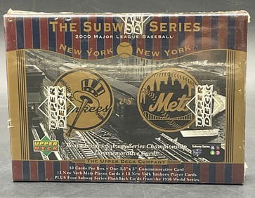 2000 SUBWAY SERIES MLB UPPER DECK Cards NIB