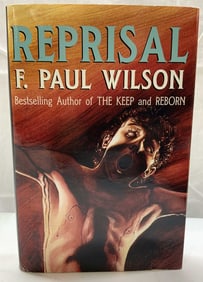 REPRISAL Illustr First Edition Novel SIGNED 1991
