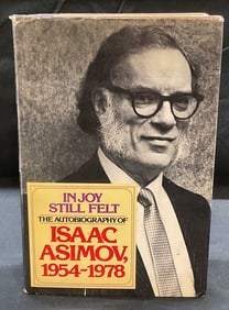 In Joy Still Felt Isaac Asimov Autobiography Illus