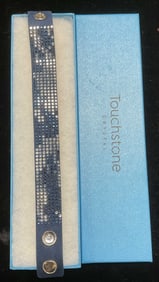 Swarovski Touchstone Crystal Blue Bracelet